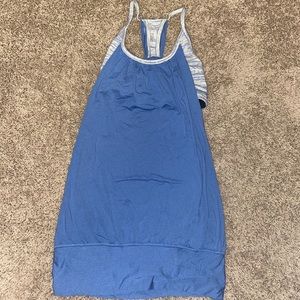 blue lululemon tank top